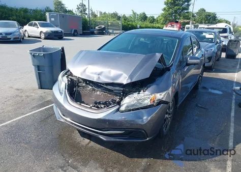 2014 Honda Civic Ex from USA, damaged, VIN 2HGFB2F84EH500924